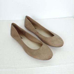 Lower East Side 6.5M Tan Ballet Flat Shoes